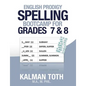 English Prodigy Spelling Bootcamp For Grades 7 & 8 - Paperback