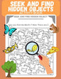 Seek and Find Hidden Objects Activity Book: Search and find for Kids, Puzzle, Look and Find, Activity pad, Picture Puzzle, Preschool, Kindergarten, Ki - Paperback