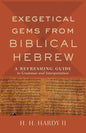 Exegetical Gems from Biblical Hebrew - Hardcover