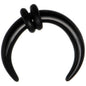 8G Black Acrylic UV Buffalo Taper