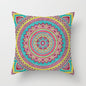 Ethnic style mandala pattern religious ceremony belief polyester pillowcase