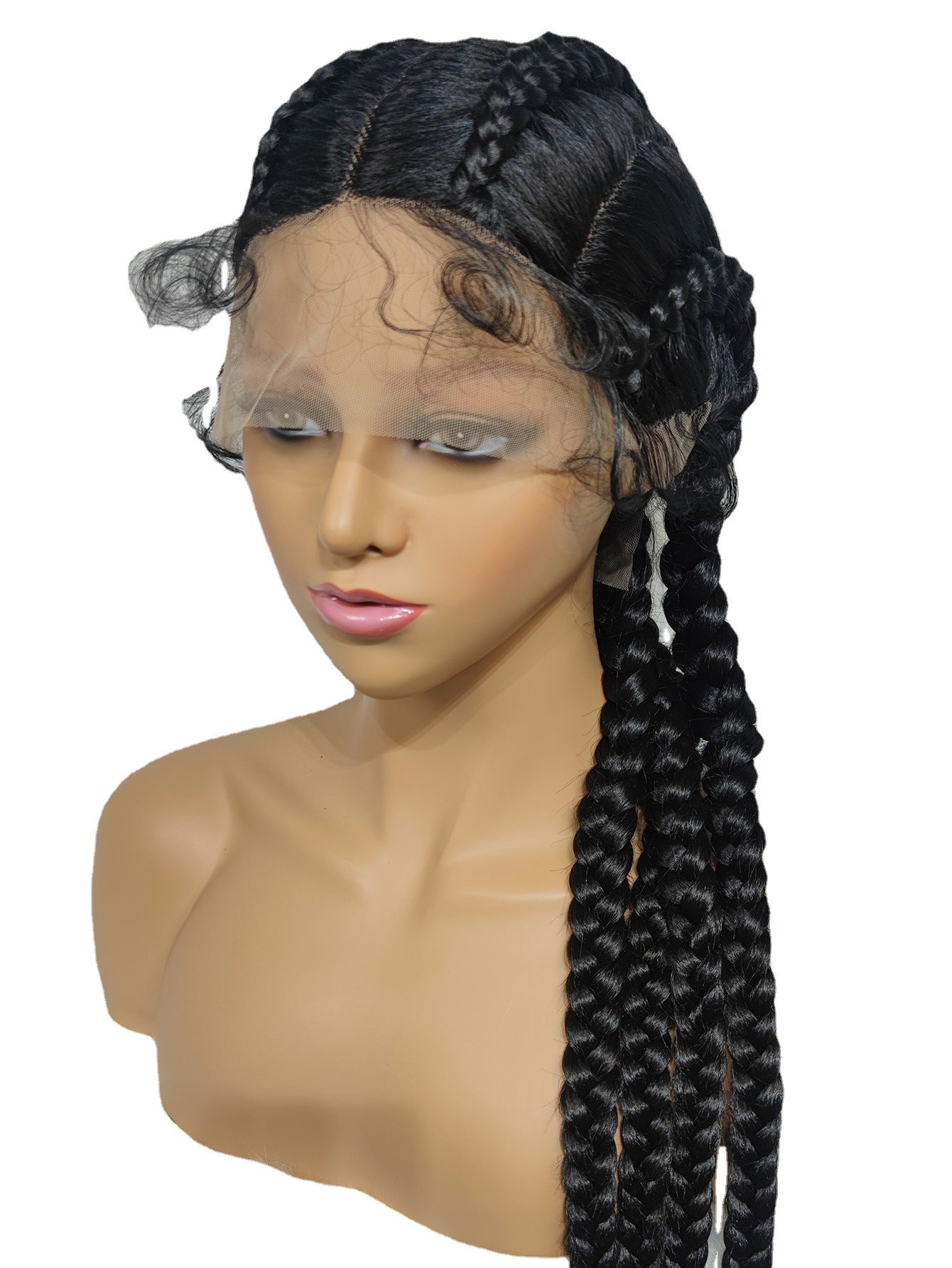 4 Strand Lace Braids Wig