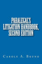 Paralegal's Litigation Handbook, second edition - Paperback