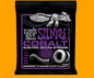 Nickel-plated electric guitar bass strings