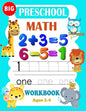 Big Preschool Math Workbook Ages 2-4: Preschool Math Workbook For Toddlers Ages 2-4 . And Math Activity Book With Number Tracing, Counting and Matchin - Paperback