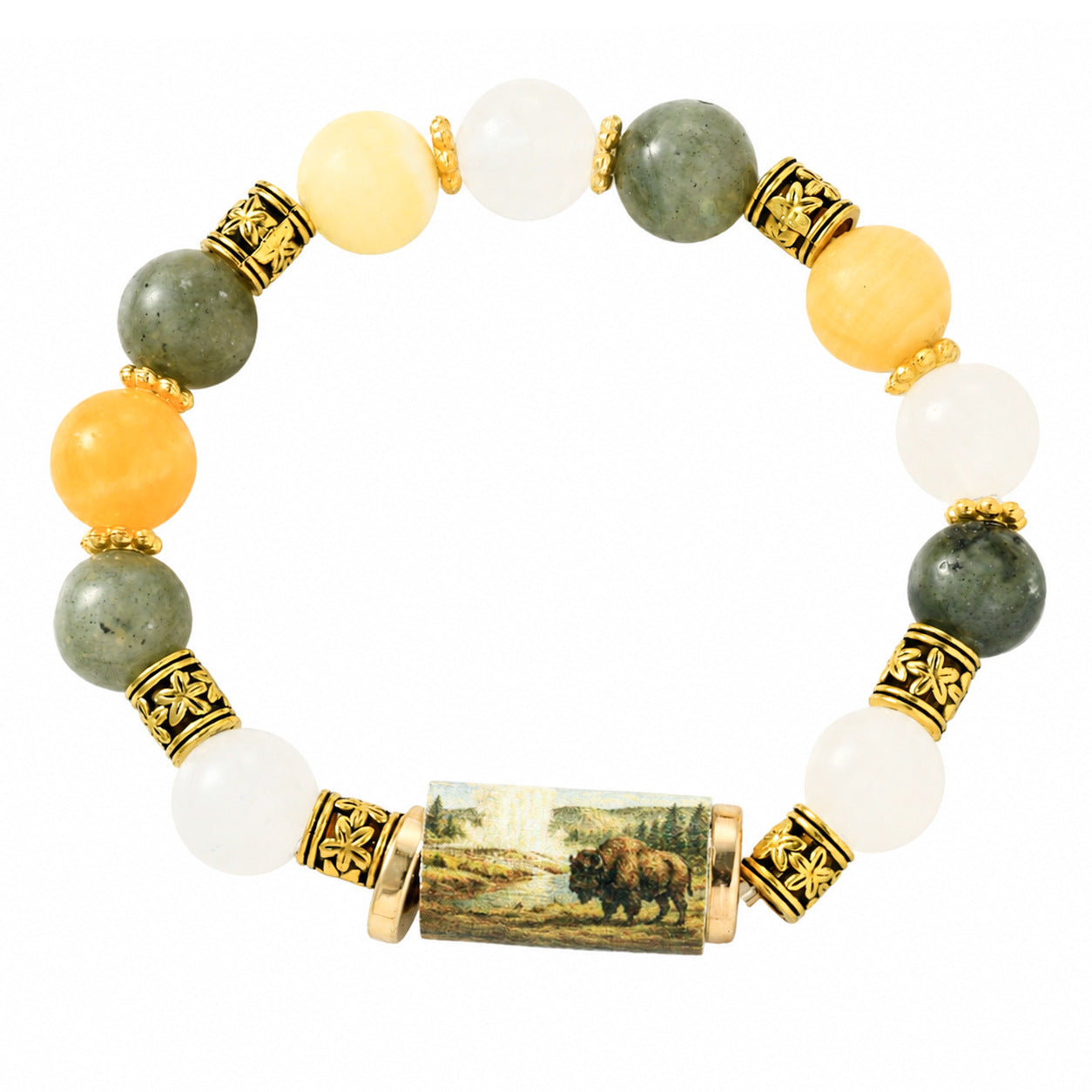 December Birth Flower Pendant Bracelet For Women