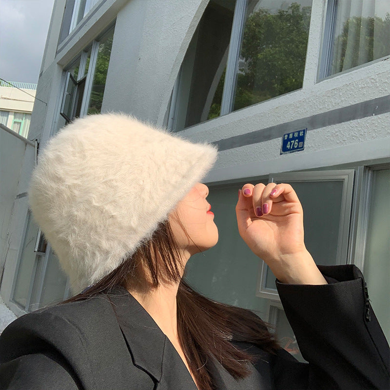 Women's warm hat autumn and winter