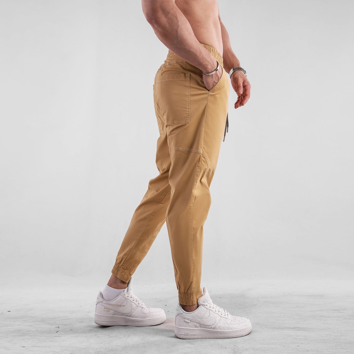 Sports-style Outdoor Thin Breathable Jogger Pants