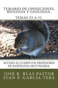 Temario de oposiciones. Biologia y geologia. Temas 23 a 51.: Acceso al Cuerpo de Profesores de Enseñanza Secundaria. - Paperback