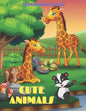 CUTE ANIMALS - Coloring Book For Kids: Sea Animals, Farm Animals, Jungle Animals, Woodland Animals and Circus Animals - Paperback