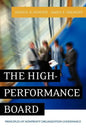 The High-Performance Board: Principles of Nonprofit Organization Governance - Paperback