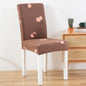 New Chair Cover Printed Chair Cover Elastic Antifouling Hotel Household Chair Cushion Protective Cover