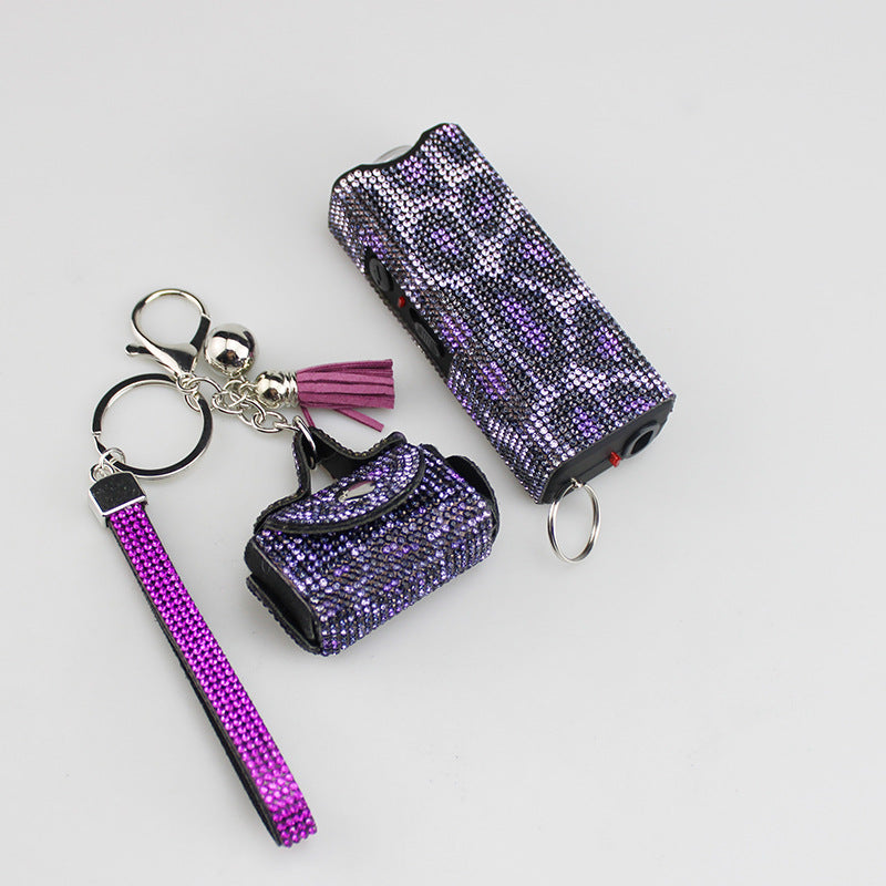 Self-defense Flashlight Coin Purse Keychain
