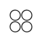 7/8 Black Rubber O-Ring 4-Pack