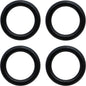 00G Black Rubber O-Ring 4-Pack