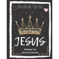 Chalk It Up To Jesus Chalk Board Style Coloring Book - Paperback