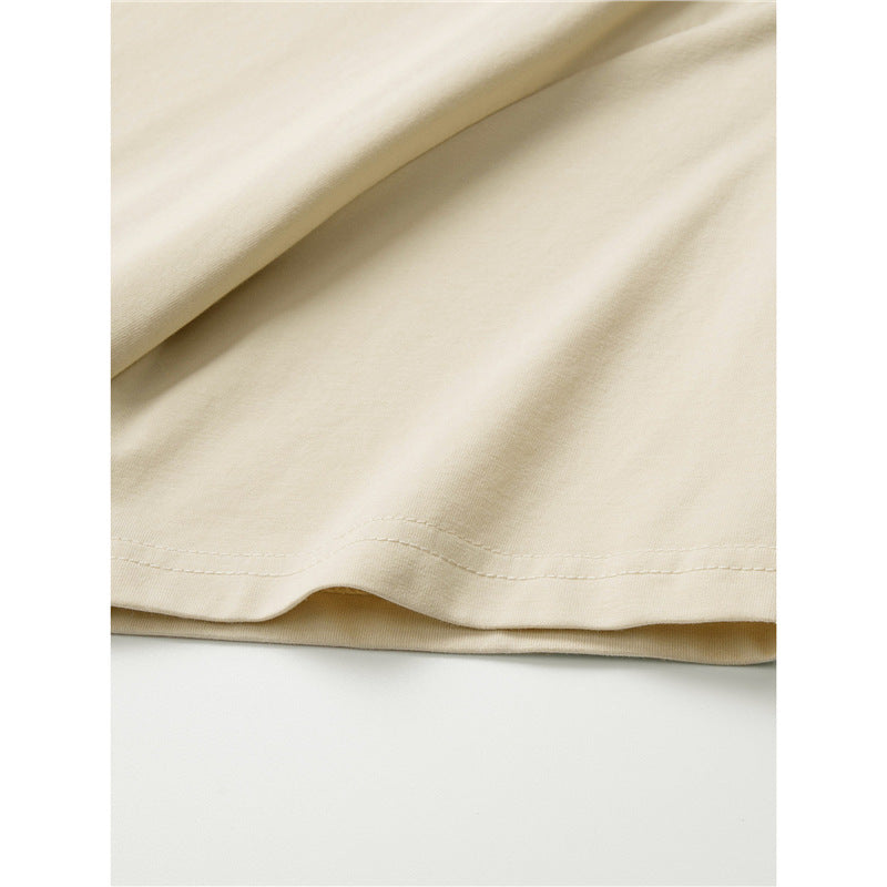 European-size Cotton T-shirt For Men