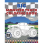 Big Monster Truck Coloring Book: A Fun Coloring Book For Kids With Over 43 Designs of Monster Trucks - Paperback