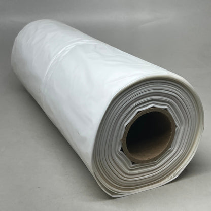 BOARDWALK (50 BAGS) Can Liners Trash Bags 60 Gallon 2.7 Mil Clear