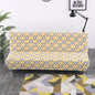 Fully surrounded one-piece sofa cover