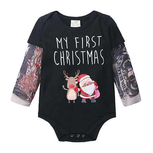 Baby cotton romper