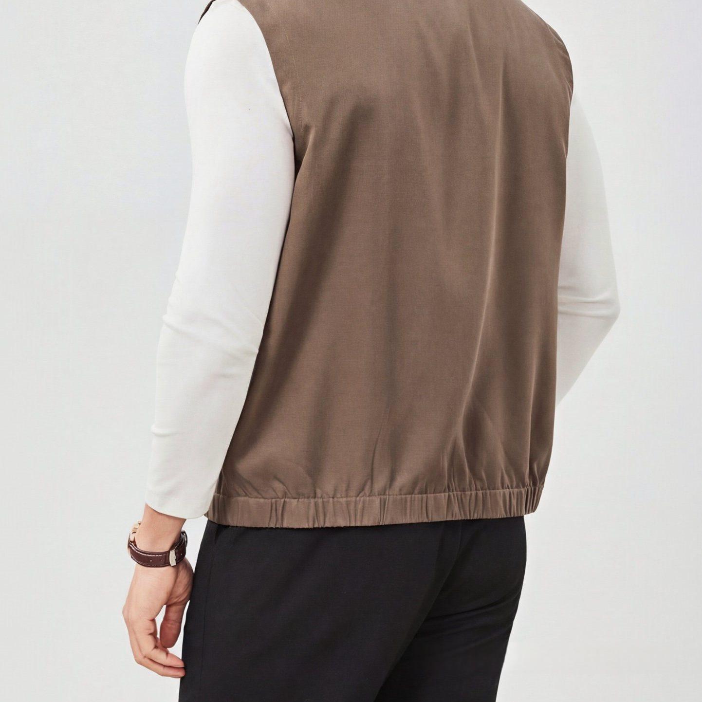 Mens Vest Sports Fashion Casual Jacket