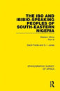 The Ibo and Ibibio-Speaking Peoples of South-Eastern Nigeria: Western Africa Part III - Paperback