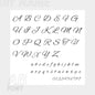 Personalized Custom 316L Stainless Steel Jewelry, English Alphabet Name Anklet