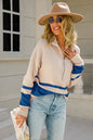 Women's Plus Size Long Sleeve Sweater Set Knitwear