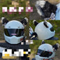 Scooter With Lights Motorcycle Shiny Veil Helmet Accessories Motorcycle Wedding Headdress