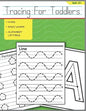 Tracing For Toddlers: Beginner to Tracing Lines, Shape & ABC Letters - Paperback