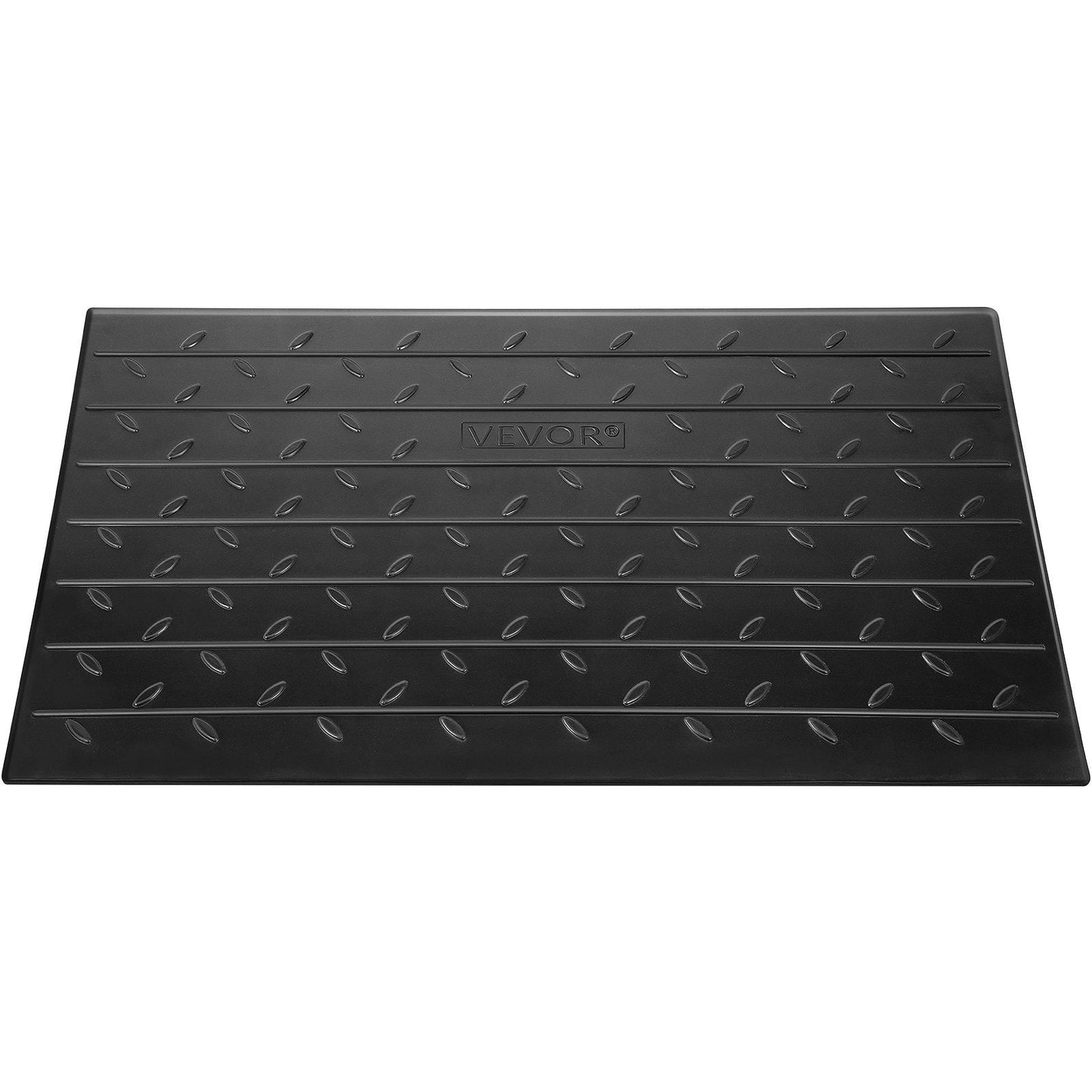 Threshold Ramp Rubber 4 In Heavy Duty Non-Slip Doorway Indoor Outdoor 2200 LB