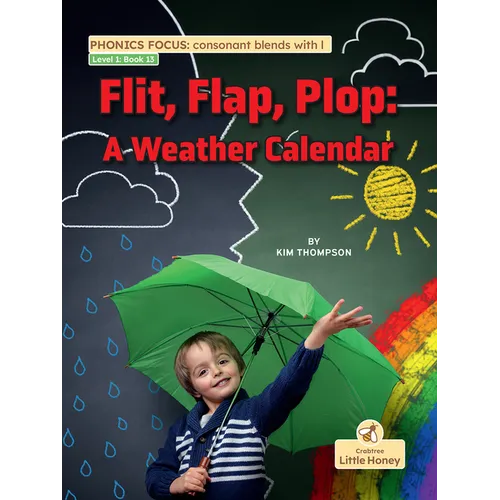 Flit, Flap, Plop: A Weather Calendar - Paperback
