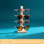 Solid wood glasses display rack jewelry rack sunglasses sunglasses storage rack myopia glasses display rack
