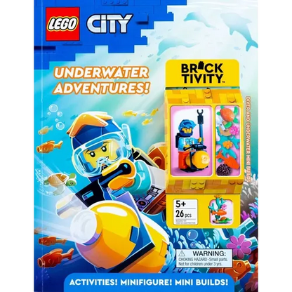 Lego City: Underwater Adventures - Paperback