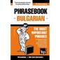 English-Bulgarian phrasebook and 250-word mini dictionary - Paperback