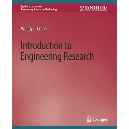 Introduction to Engineering Research - Paperback