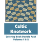 Celtic Knotwork Coloring Book Double Pack (Volumes 1 & 2) - Paperback