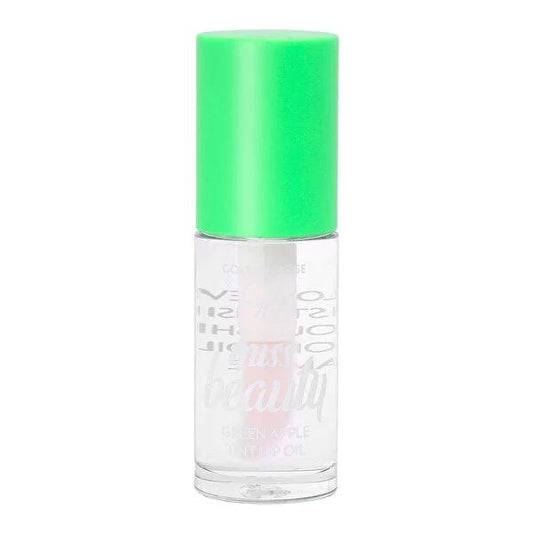 Golden Rose Vegan Lip Oil with Green Apple Tint - Moisturizing, Natural Lip Tint, Cruelty-Free Beauty