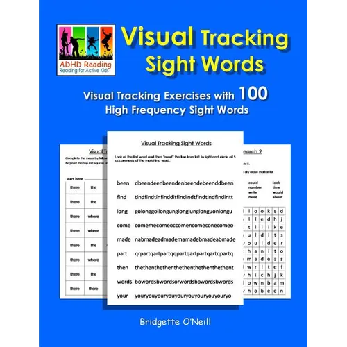Visual Tracking Sight Words: Visual Tracking Exercises with 100 High Frequency Sight Words - Paperback