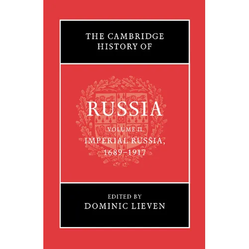 The Cambridge History of Russia - Paperback