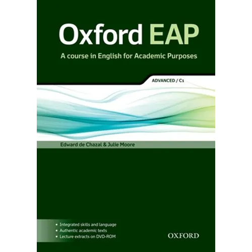 Oxford Eap Advanced Student Book & DVD ROM Pack [With DVD ROM] - Paperback