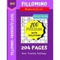 Fillomino Puzzle Series: 200 Brain Teasers Puzzle Book Collection - Paperback