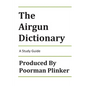 The Airgun Dictionary: A Study Guide - Paperback