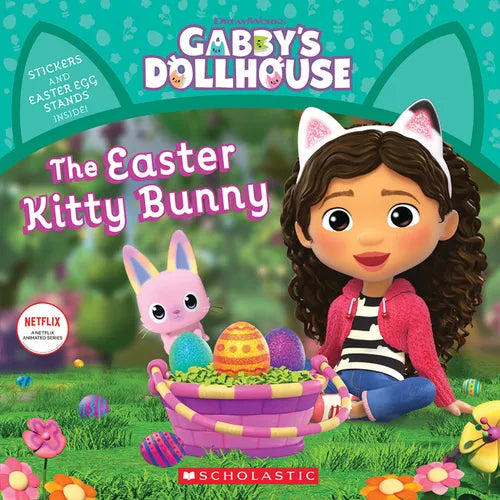 The Easter Kitty Bunny (Gabby's Dollhouse Storybook) - Paperback