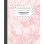 Composition Notebook: Pink Marble Wide Ruled Composition Notebook - Notebook For School - Paperback
