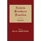 Notable Southern Families. Volume II - Paperback