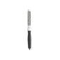 Olivia Garden Essential Blowout Soft Boar Bristles Silver Hair Brush Size 10 - Gentle Detangling & Styling for Professionals