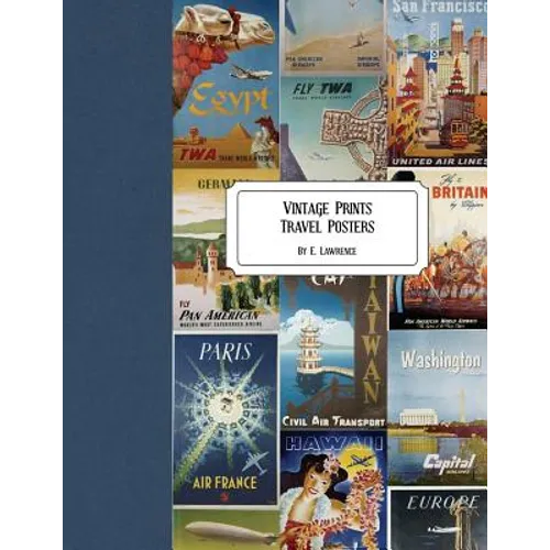 Vintage Prints: Travel Poster - Paperback