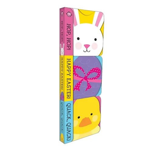 Chunky Pack: Easter: Hop-Hop!, Happy Easter!, and Quack-Quack! - Board Book